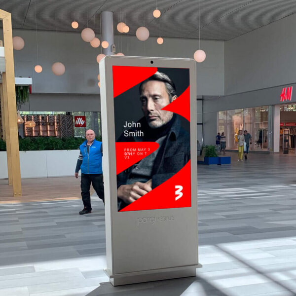 Pargi Keskuse siseekraanid LCD