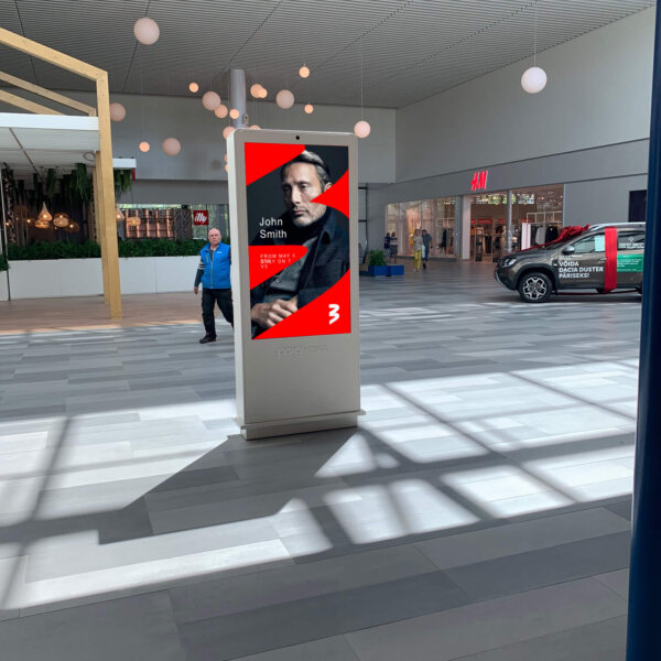 Pargi Keskuse siseekraanid LCD