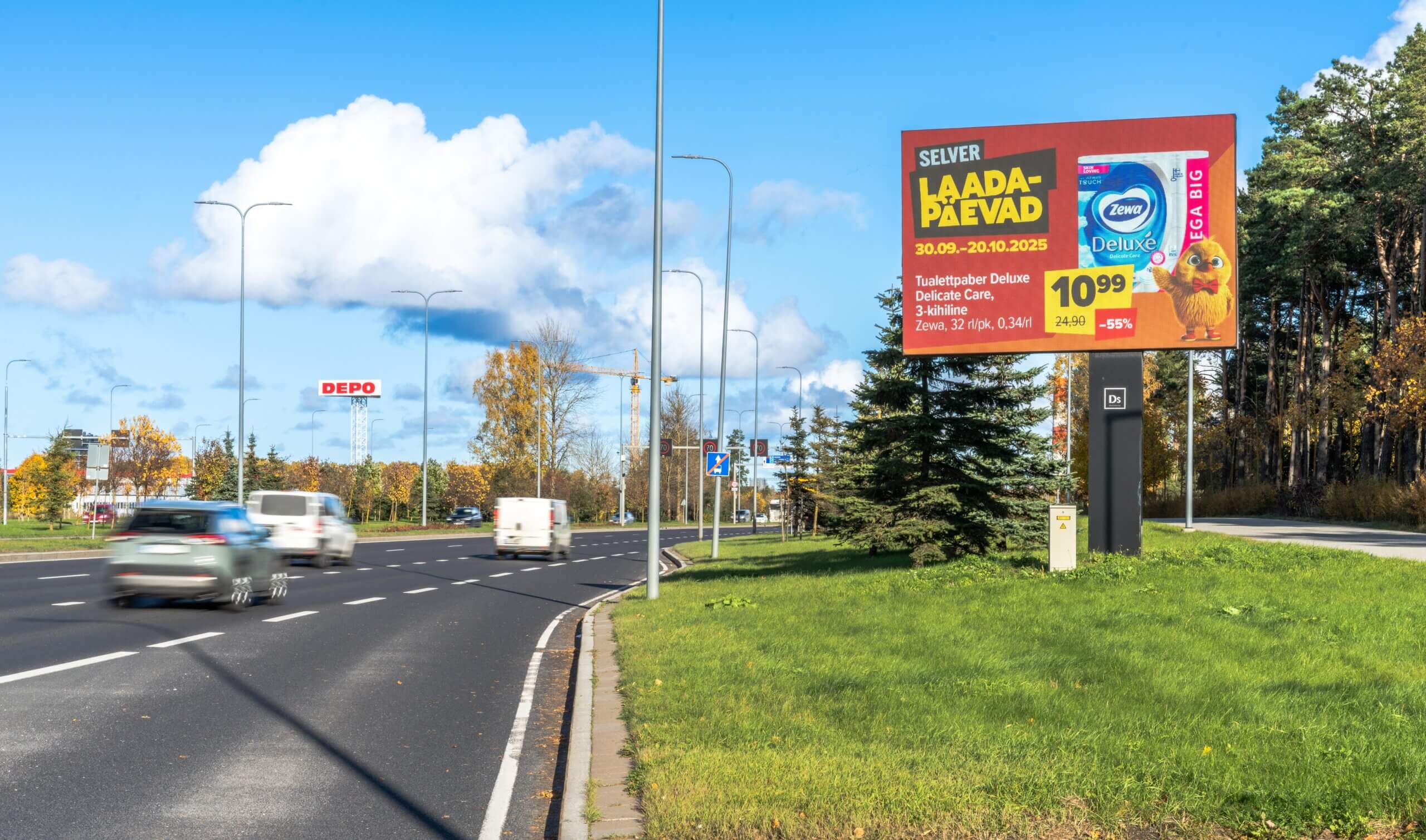 Järvevana - Tartu mnt LED